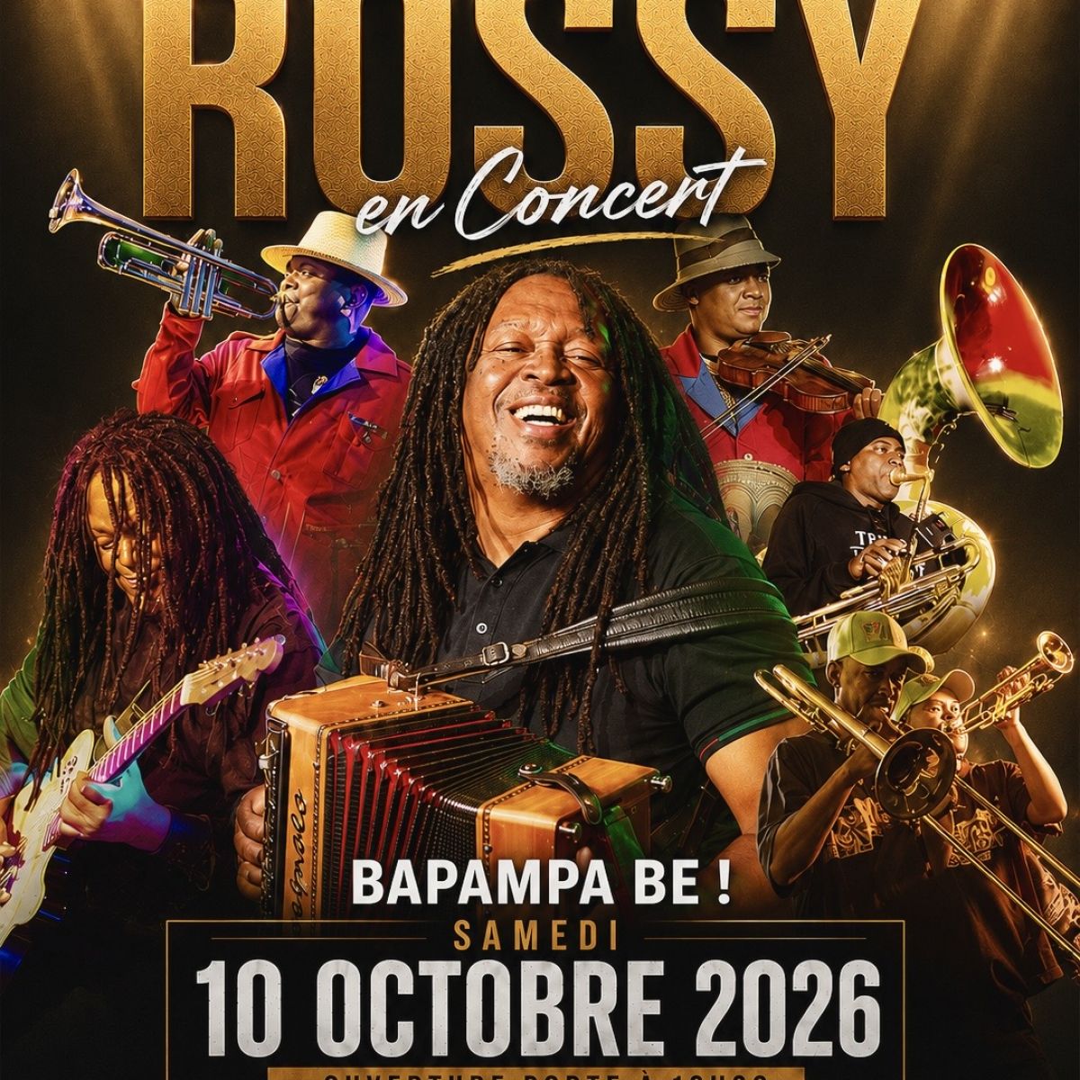 Groupe ROSSY EN CONCERT – BAPAMPA BE ! À LA REUNION
